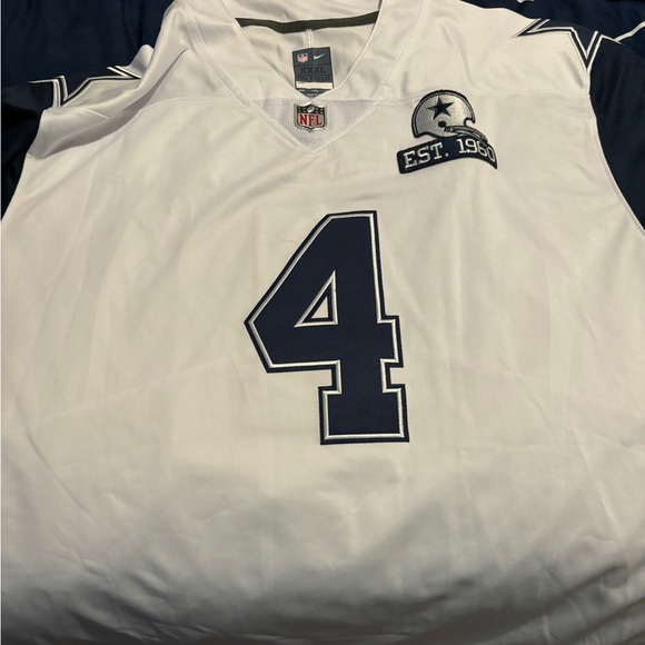 Brand New Dallas Cowboys #4 Jersey - Picture 4 of 5